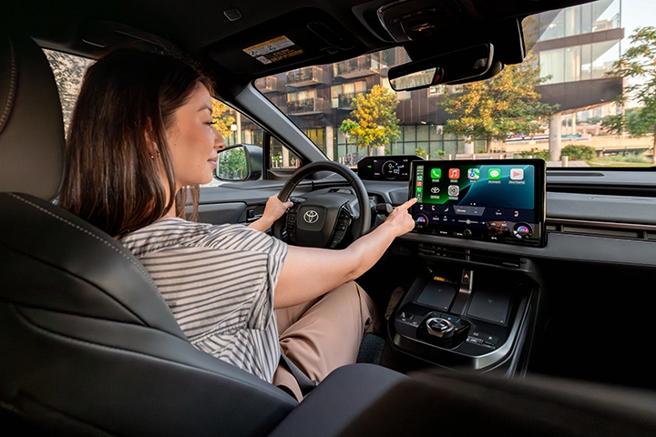 2026 bZ Limited in Black SofTex Interior